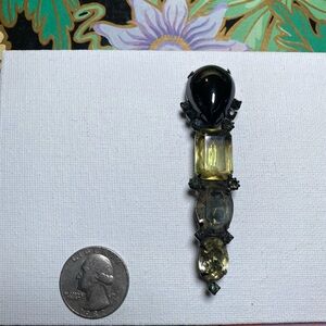 Vintage Hattie Carnegie Gemstone Brooch